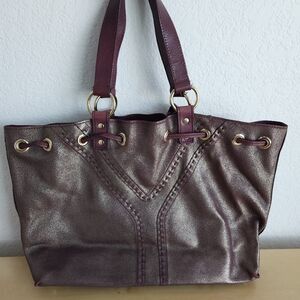 YSL Saint Laurent reversible tote